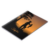 Dusk Personalのフィッシャー女性 ノートブック (左側)