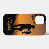 Dusk Personalのフィッシャー女性 Case-Mate iPhoneケース (裏面 (横))