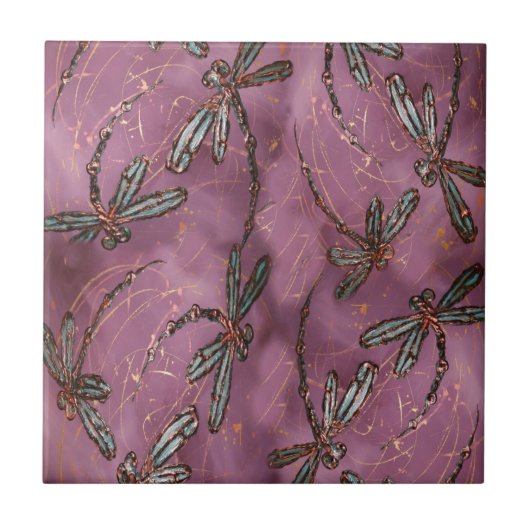 DuskyトンボのFlitは上がりました タイル (正面)