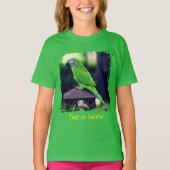 Dusky Headed Conure Parrot Personalized Tシャツ (正面)