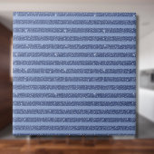 Dusky Indigo Glitter Style Horizontal Stripes タイル