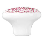 Dusky Pink Floral Mandala セラミックノブ (側面)