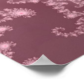 Dusky Pink Jellyfish Poster ポスター (角)