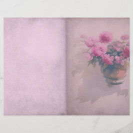 Dusky Pink Shabby Journalページ