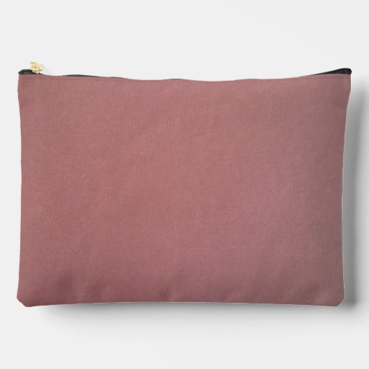 Dusky Rose Leather Effect Tasche Print Cut Sew Bag アクセサリーポーチ (正面)