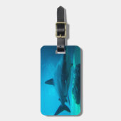 Dusky Shark (Carcharhinus Obscurus)、Ushaka ラゲッジタグ (正面縦)