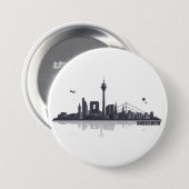 Düsseldorf Button / Anstecker / Pin 缶バッジ (正面&裏面)