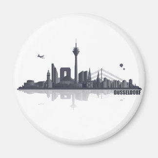 Düsseldorf City Skyline マグネット