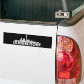 Düsseldorf City Skyline Autoaufkleber / Sticker バンパーステッカー (トラック上)