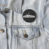 Düsseldorf City Skyline Button / Pin / Anstecker 缶バッジ (インサイチュ)
