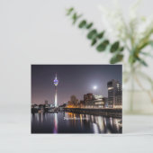Dusseldorf、Media Harbor(ラベル付き) ポストカード (スタンド正面)
