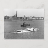 Düsseldorf Rheinschiffahrt ポストカード (正面)