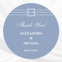 Dust Blue Whie's モダン結婚 Thank You