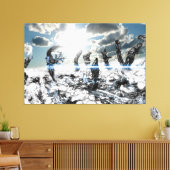 Dust & Design キャンバスプリント (インサイチュ (リビング))