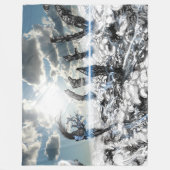 Dust & Design フリースブランケット (正面)