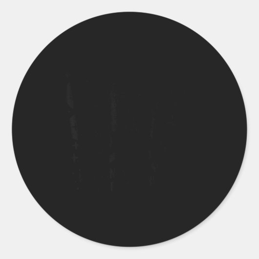 Dust I Sprinkle That On Everything Cloud Shape  ラウンドシール (正面)