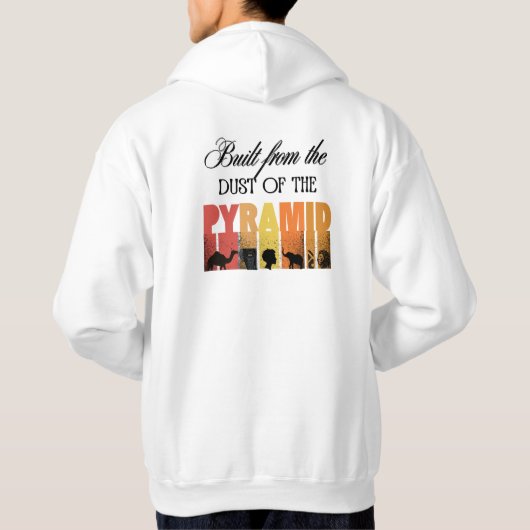 Dust of The Pyramid | Adult Pullover Hoodie パーカ (裏面)