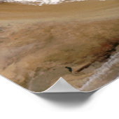 Dust storm in northern China ポスター (角)