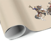 Dustbowlのカウボーイ ラッピングペーパー (ロールコーナー)