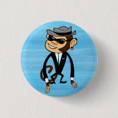 DUSTIN 缶バッジ (正面)