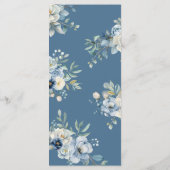 Dusty Blueのメ結婚ニューフローラのディナ結婚ーメニュー メニュー (裏面)