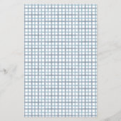 Dusty Blue Baby Shower Bingo Game Card チラシ (裏面)