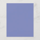 Dusty blue business logo qr code instagram チラシ (裏面)