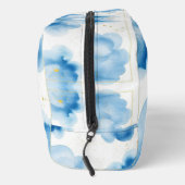 Dusty Blue Clouds Sprinkled Gold Frame Mäppchen  ドップキット (右)