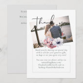 Dusty Blue Coralフローラス結婚クリプト (正面/裏面)