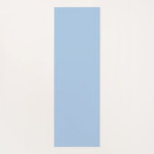 Dusty Blue Hand Drawn Daisy Pattern ヨガマット (裏面)