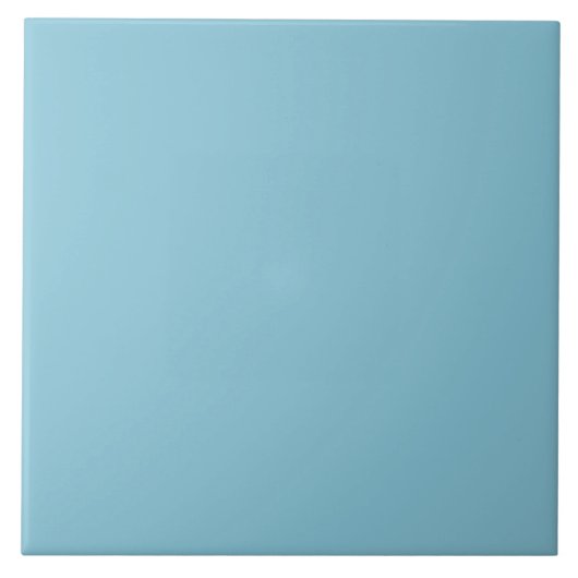 Dusty Blue Light Powder 2015カラートレンドテンプレート タイル (正面)