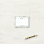 Dusty Blue Mariposa Vintage Notes ポストイット (デスク上)