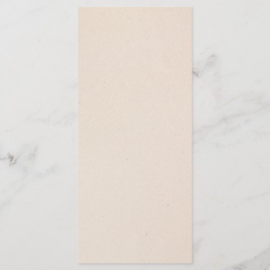 Dusty Blue Script Typography Wedding メニュー (裏面)