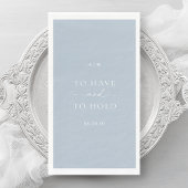 Dusty Blue Wedding – Elegant Minimal Design