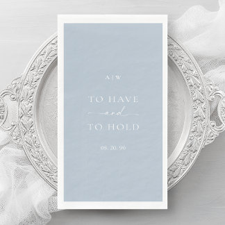 Dusty Blue Wedding – Elegant Minimal Design