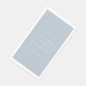 Dusty Blue Wedding – Elegant Minimal Design (コーナー)