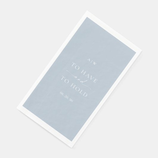 Dusty Blue Wedding – Elegant Minimal Design (コーナー)