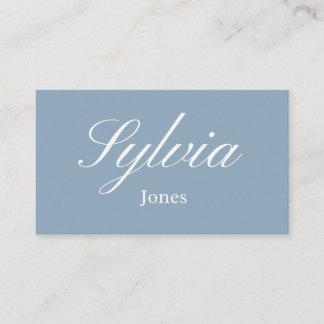 Dusty blue wedding & Engagement table place card プレイスカード