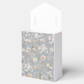 Dusty Blue Wildflower Baby Shower フェイバーボックス (オープン)