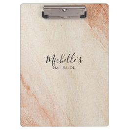 Dusty brown powder chic クリップボード
