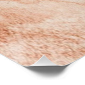 Dusty brown powder chic ポスター (コーナー)