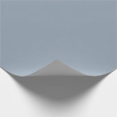 Dusty Dove Blue Color ラッピングペーパー (角)