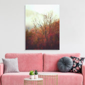 Dusty Foggy Day in Georgia キャンバスプリント (インサイチュ (リビング))