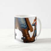 "Dusty" is part of the "Dusty Jokers" Series  コーヒーマグカップ (正面右)