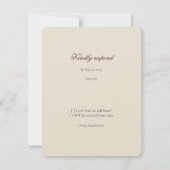 Dusty Pink Dutch Floral Wedding RSVP (正面)