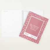 Dusty Pink Floral Block Quote | Fully Customizable プランナー手帳 (ディスプレー)
