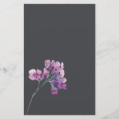 Dusty Pink Floral Game Over or Under チラシ (裏面)