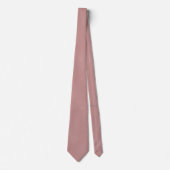 Dusty Pink Rose Pin Stripe Modern ネクタイ (正面)