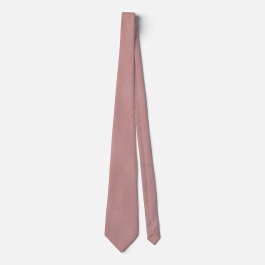 Dusty Pink Rose Pin Stripe Modern ネクタイ (正面)