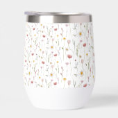 Dusty Pink Watercolor Wildflower (右面)